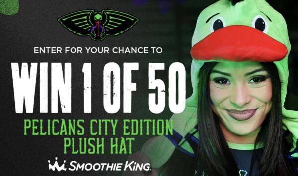 WIN a Pelicans City Edition Plush Hat – Enter Now!