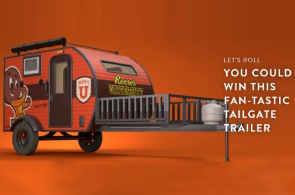 Hersheyland Reese’s University Tailgate Trailer Sweepstakes