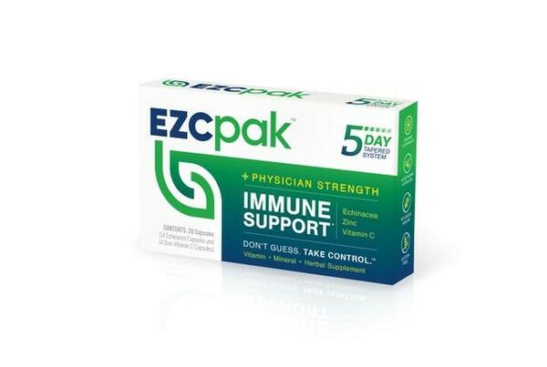 Free Sample of EZC Pak 5-Day Tapered Immune Support
