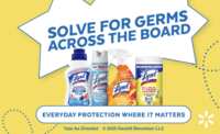 Clean Up with This Deal – FREE Lysol Wipes at Walmart!
