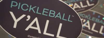Pickleball Fans: FREE Pickleball Y’all Sticker