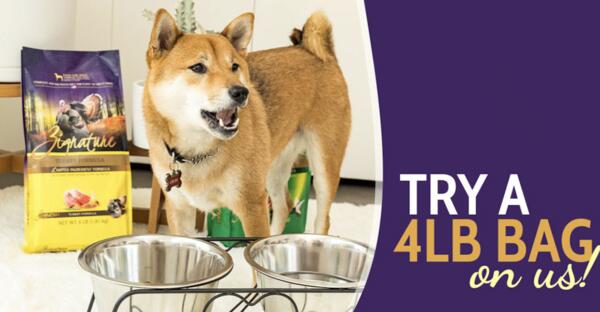 Dog-Approved Deal: FREE Zignature Dog Food!