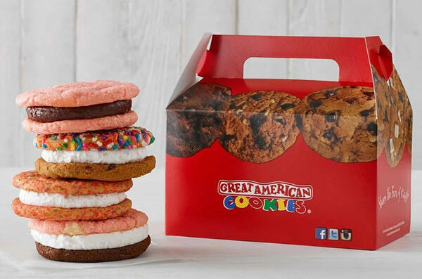Free Treat at Great American Cookies! Register now!