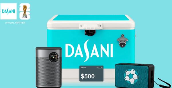 Play & Win: 1,669 Dasani × FIFA Prizes!