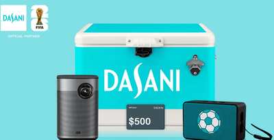 Play & Win: 1,669 Dasani × FIFA Prizes!