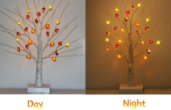 Thanksgiving Decorations Lighted Tree for ONLY $9.99