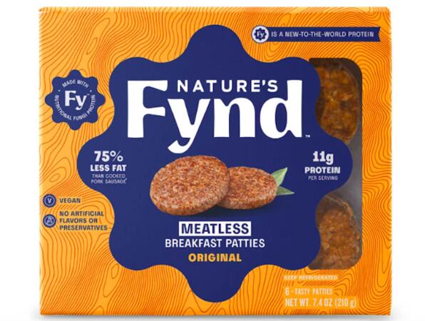Nature's Fynd Meatless Breakfast Patties for FREE After Rebate