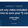 Free Amazon $5 Credit for Prime Users