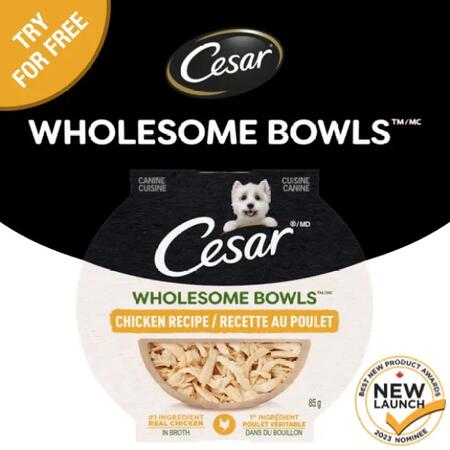 2 Cesar Wholesome Bowls for Free + $10 Prepaid Card