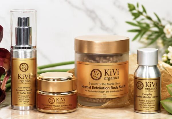 Experience Natural Skincare with FREE KiVi Organics Samples