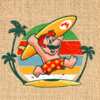 Mario in Summer Wallpaper for Free