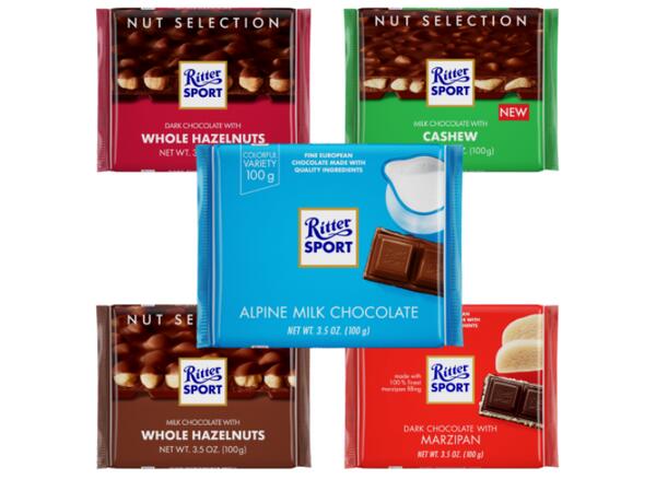 Ritter Sport Sustainably Made Chocolate for Free