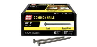 DIY Made Easy: Free Box of Grip-Rite Common Nails!