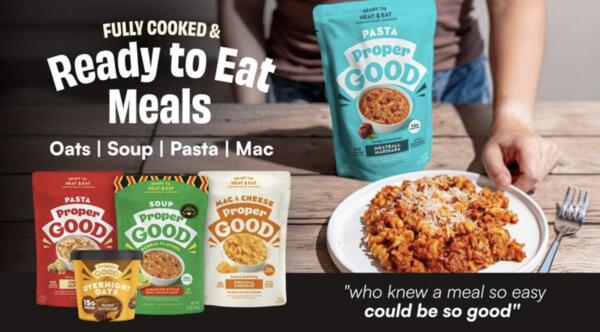 Wholesome & Convenient — Proper Good Meals for Busy Days!