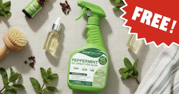 Claim Your Free GoneNaturally Plant-Powered Pest Control Spray Today