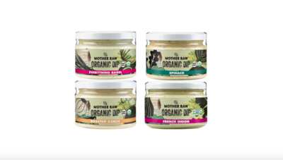 Mother Raw Organic Plant-Based Dips for Free