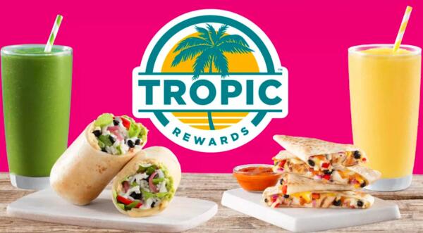 Free Smoothie at Tropical Smoothie Cafe