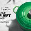 Win 1 of 5 Le Creuset Bamboo Cookware Prize Packs!