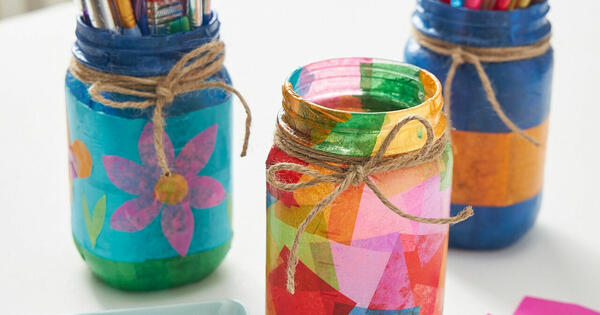 Free DIY Organization Jars Art Craft Event - Michael's - Jan 14th