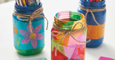 Free DIY Organization Jars Art Craft Event - Michael's - Jan 14th