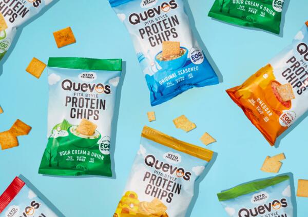 4 Bags of Quevos Protein Chips for Free After Rebate