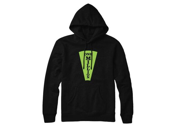 Free Wheel of Fortune Million Dollar Wedge Black Hoodie