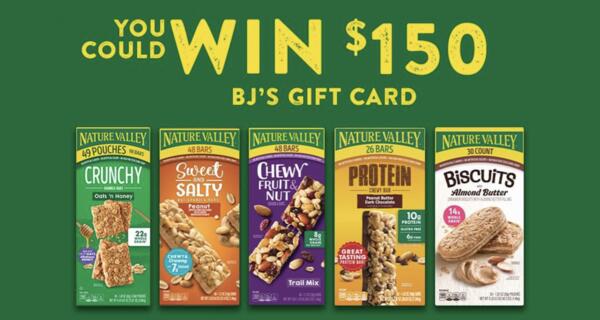 Join the Nature Valley & BJ’s Sweepstakes Now