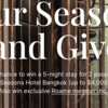 Trade in Your Baggage for Baggage Claim: Win a Trip to Four Seasons Thailand with Roame!