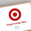 Target Insider Sample Boxes for Free