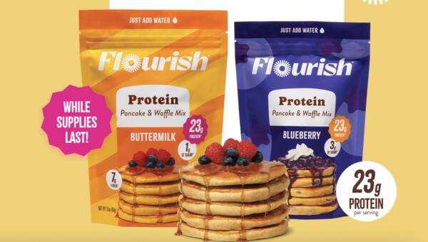 Healthy Breakfast Freebie: Flourish Protein Pancake Mix at Target!