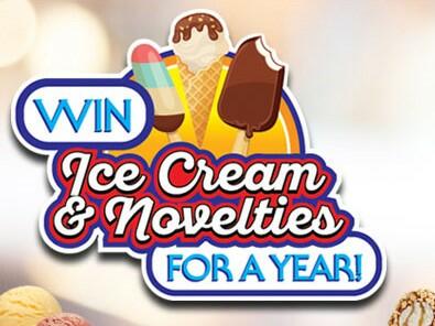Ice Cream For a Year Sweepstakes