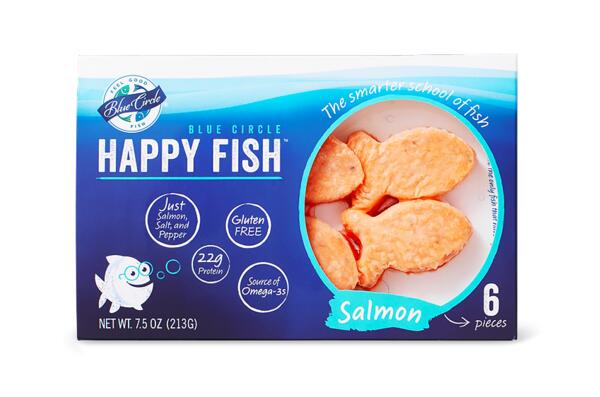 Blue Circle Happy Fish Sampling Kit for Free
