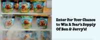 Sweepstakes: Ben & Jerry's "Free Cone Day" 