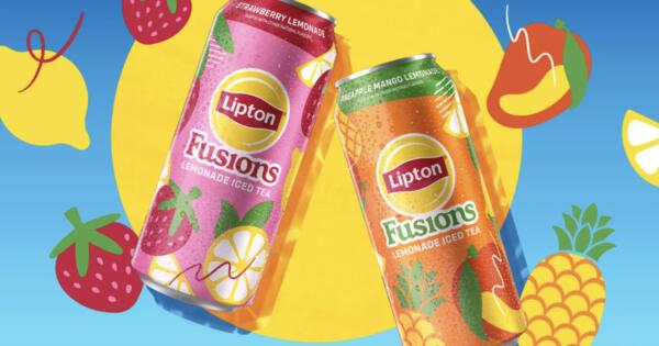 Cool Off with FREE Lipton Fusions Lemonade Iced Tea!