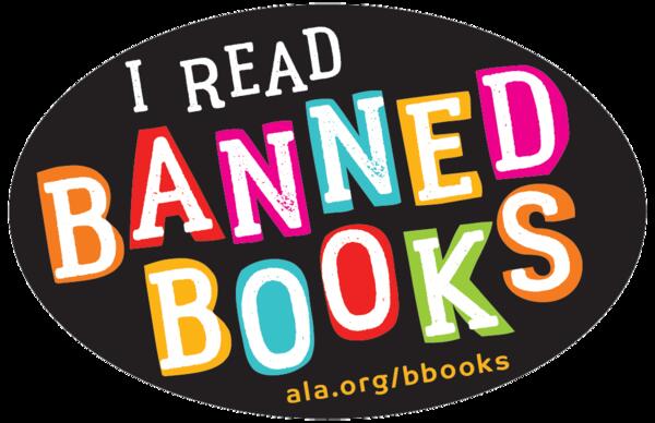 FREE "I Read Banned Books" sticker and bookmark bundle