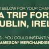 Taste the Spirit of Ireland: Win a Trip to Dublin with Jameson!
