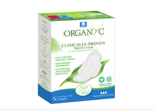 Organyc Feminine Care Pads for Free