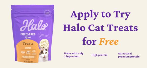 Free Halo Freeze Dried Cat Treats 
