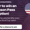 2022 MLS Qatar Quest Sweepstakes