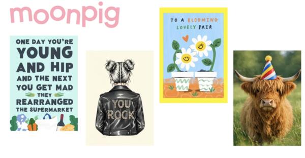 Send Smiles for Free – Moonpig Greeting Card 