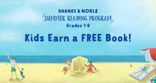 Book with Barnes & Noble Summer Reading Program for Free