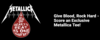 Red Cross Teams Up with Metallica – Donate & Get a FREE Tee!