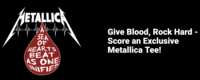 Red Cross Teams Up with Metallica – Donate & Get a FREE Tee!