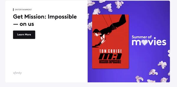 Free Mission Impossible Movie For Free - Xfinity Customers 