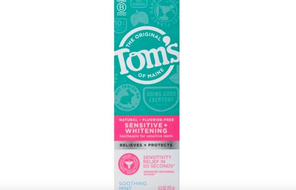 Tom's of Maine Sensitive & Whitening Toothpaste for Free