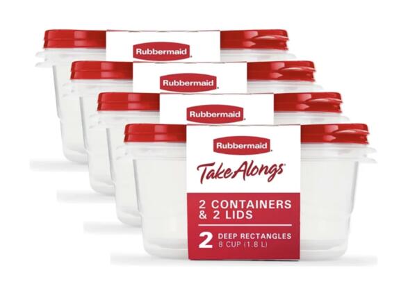 Keep Food Fresh with a FREE Rubbermaid Storage Set