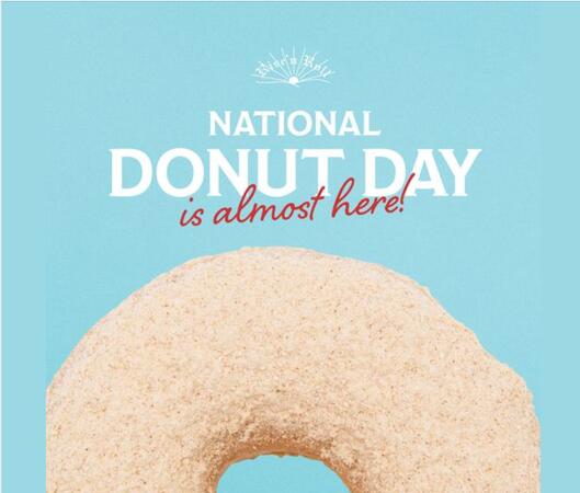 FREE Cinnamon Caramel Donut at Rise' N Roll Bakery!