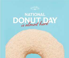 FREE Cinnamon Caramel Donut at Rise' N Roll Bakery!