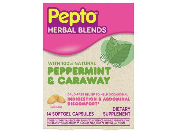 Pepto Herbal Blends Peppermint & Caraway for Free