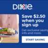 Print a new $2.50 Off DIXIE Coupon!